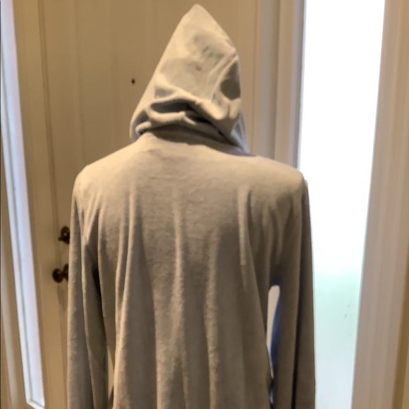 ANNE KLEIN VELOUR HOODED JACKET - Picture 7 of 8